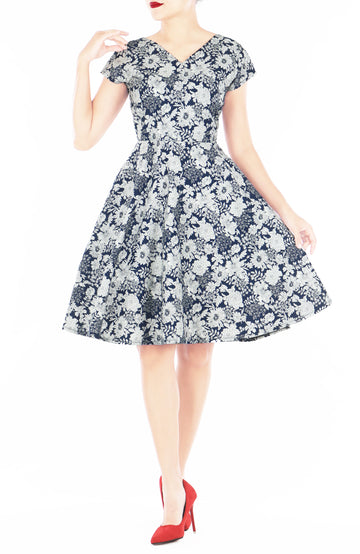 Pretty Peonies Eve Dress
